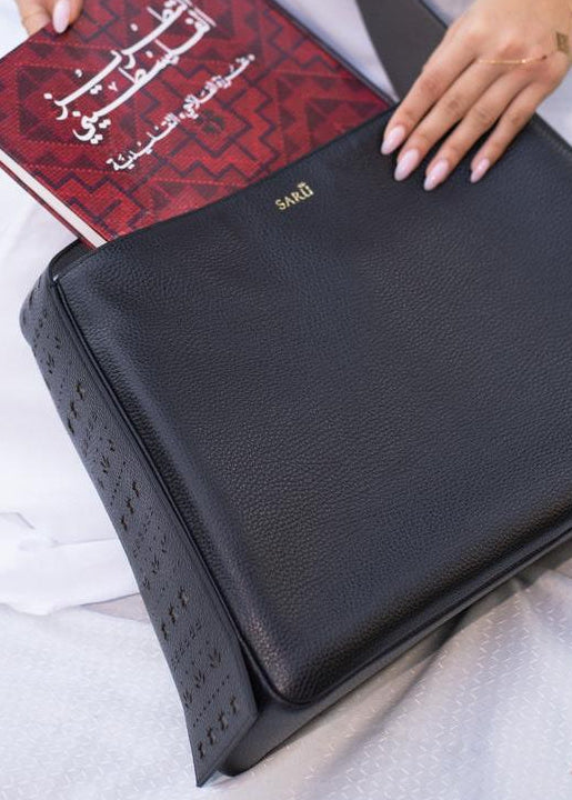 Saru Tote Bag in Black