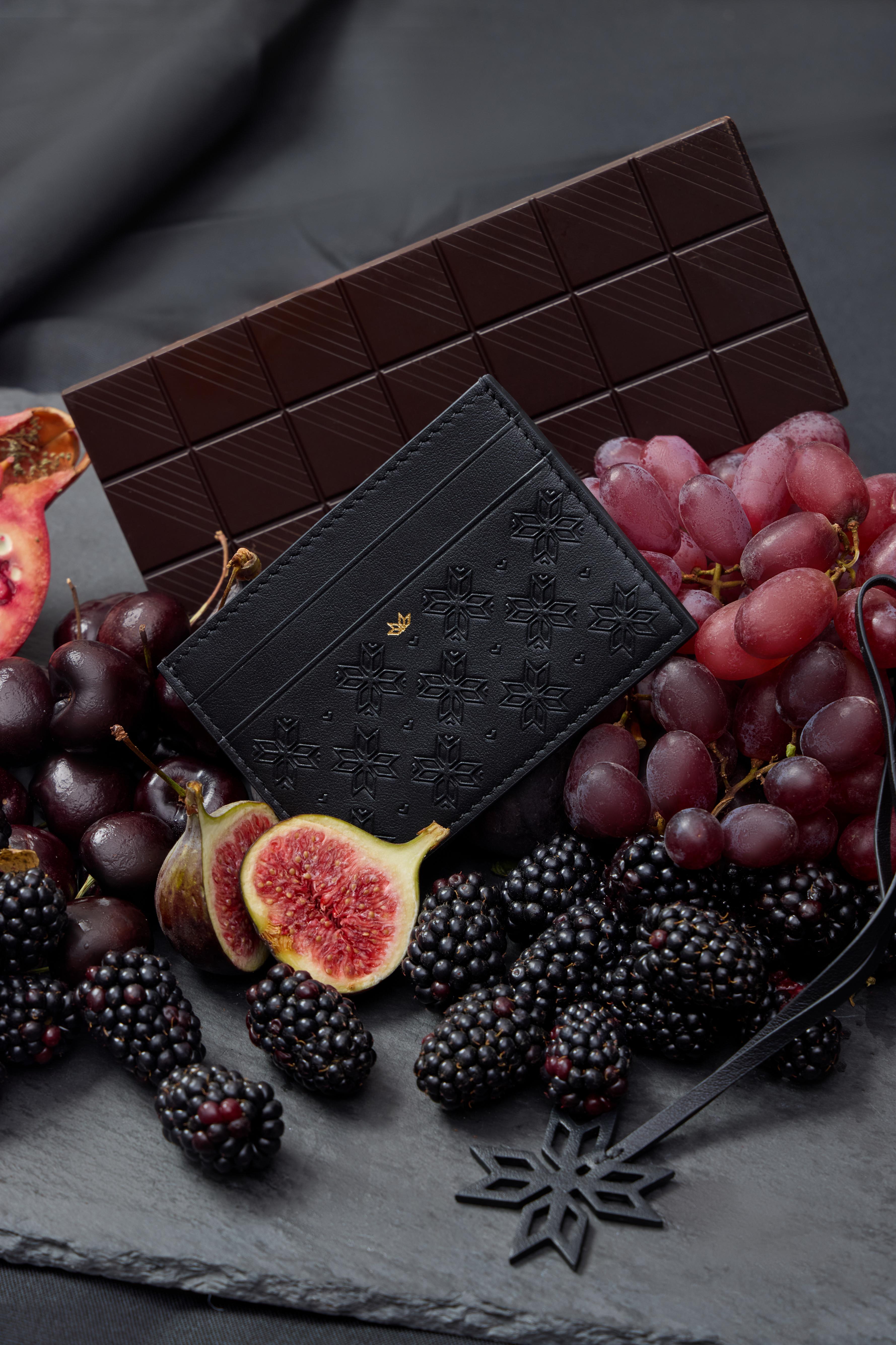 Saru Cardholder in Black