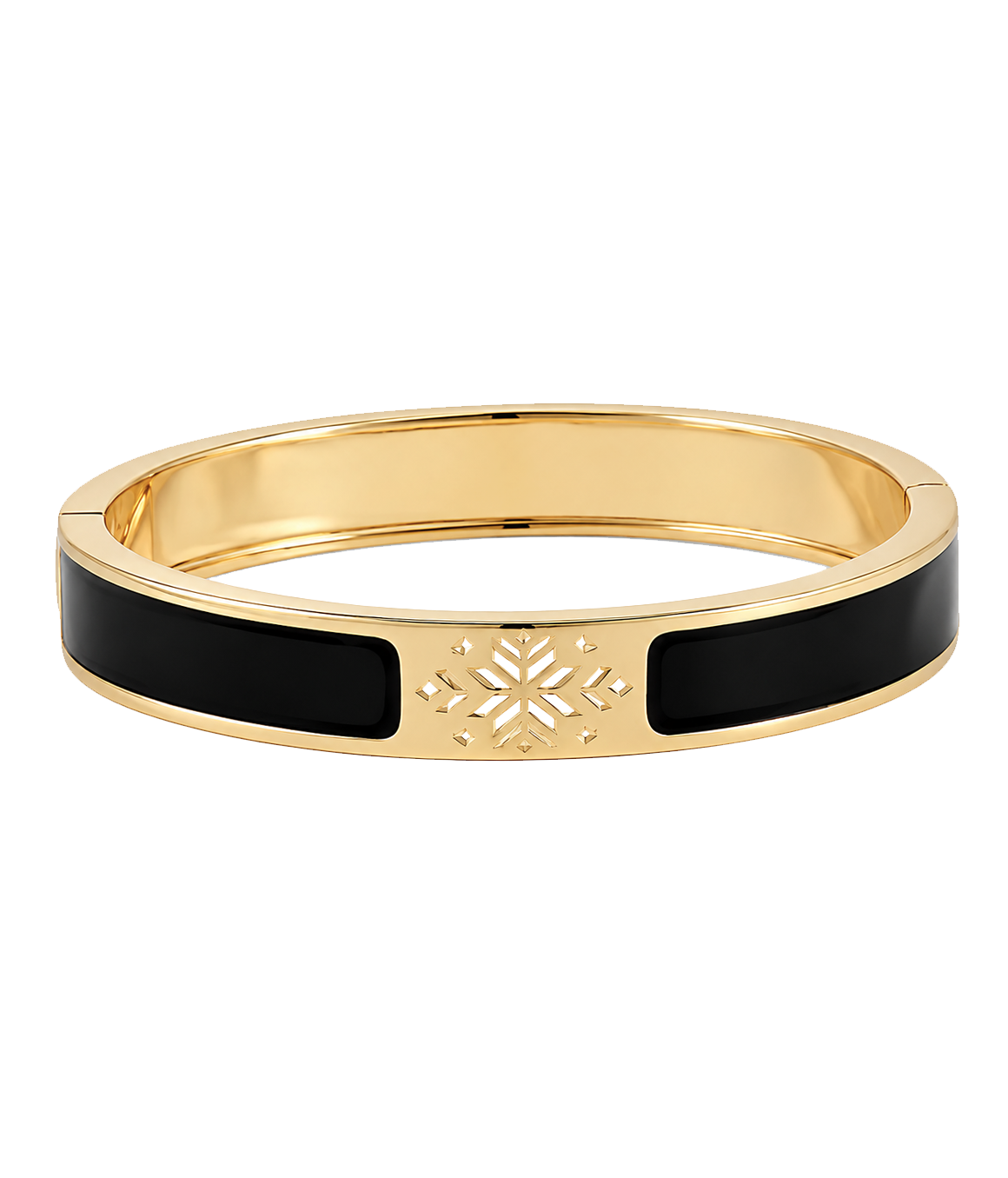 Saru Enamel bracelet - Black