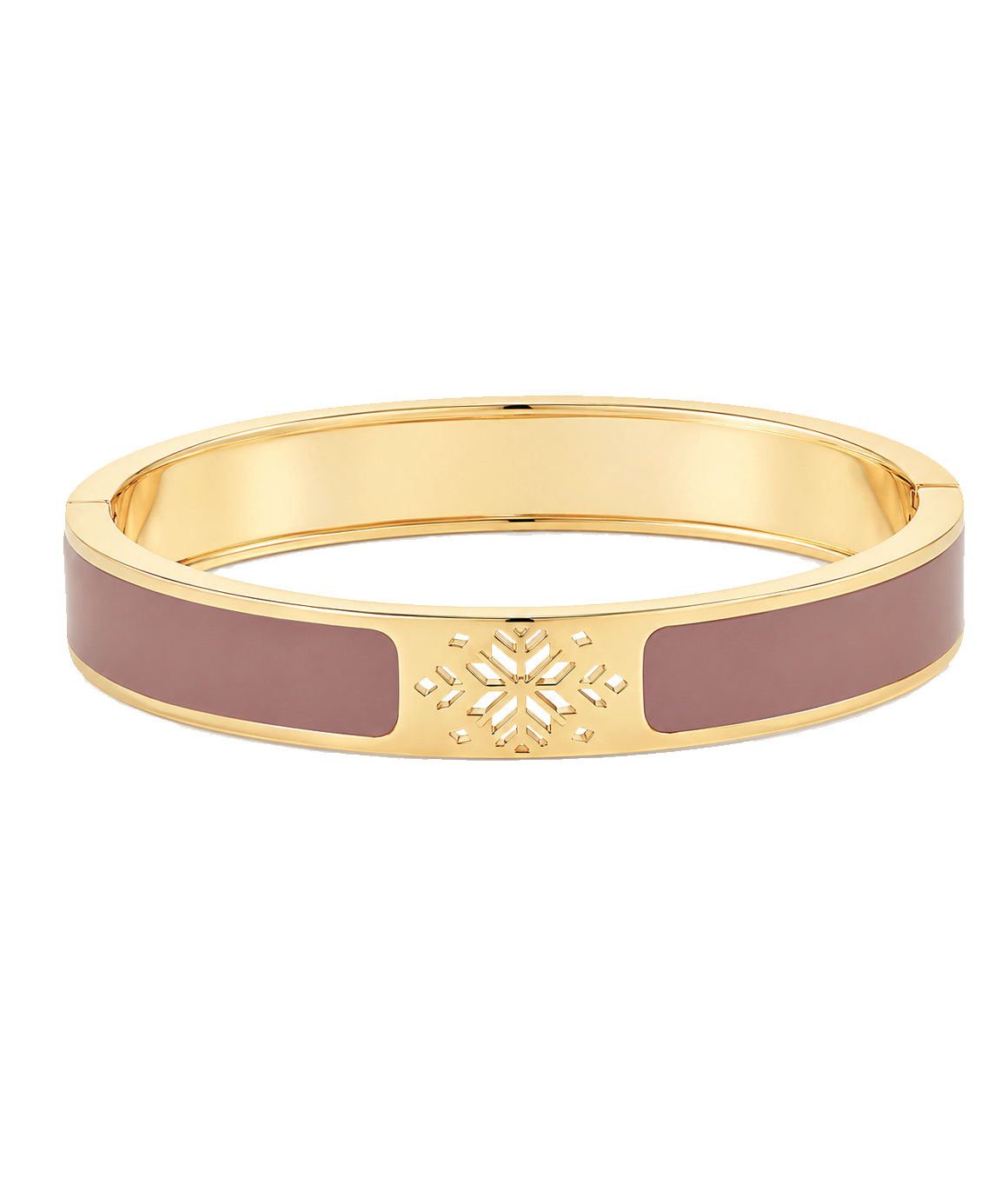 Saru Enamel bracelet - Rose Taupe