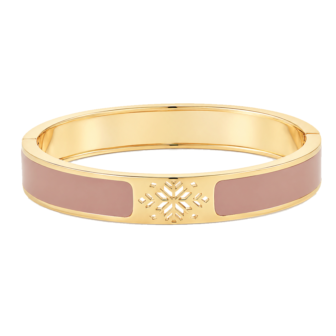 Saru Enamel bracelet - Rose Taupe