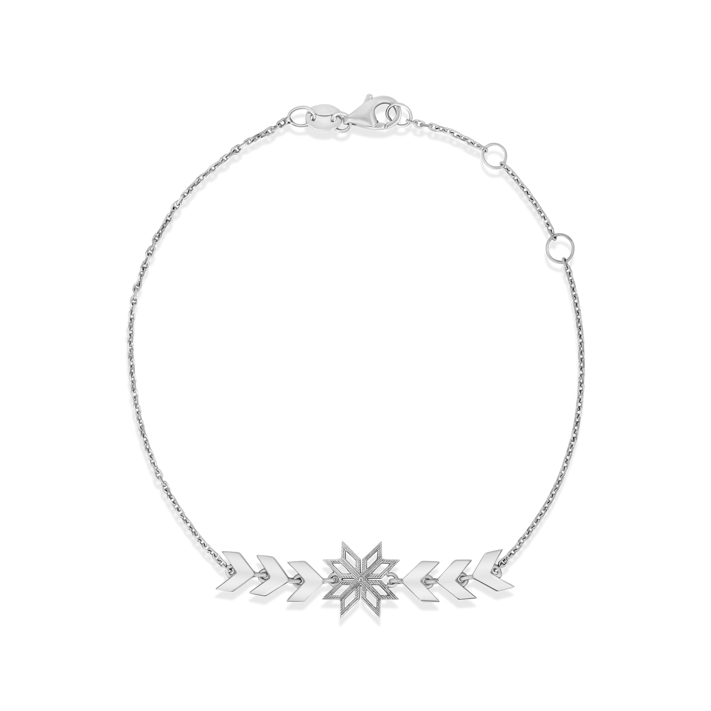 Thalj Bracelet in white gold