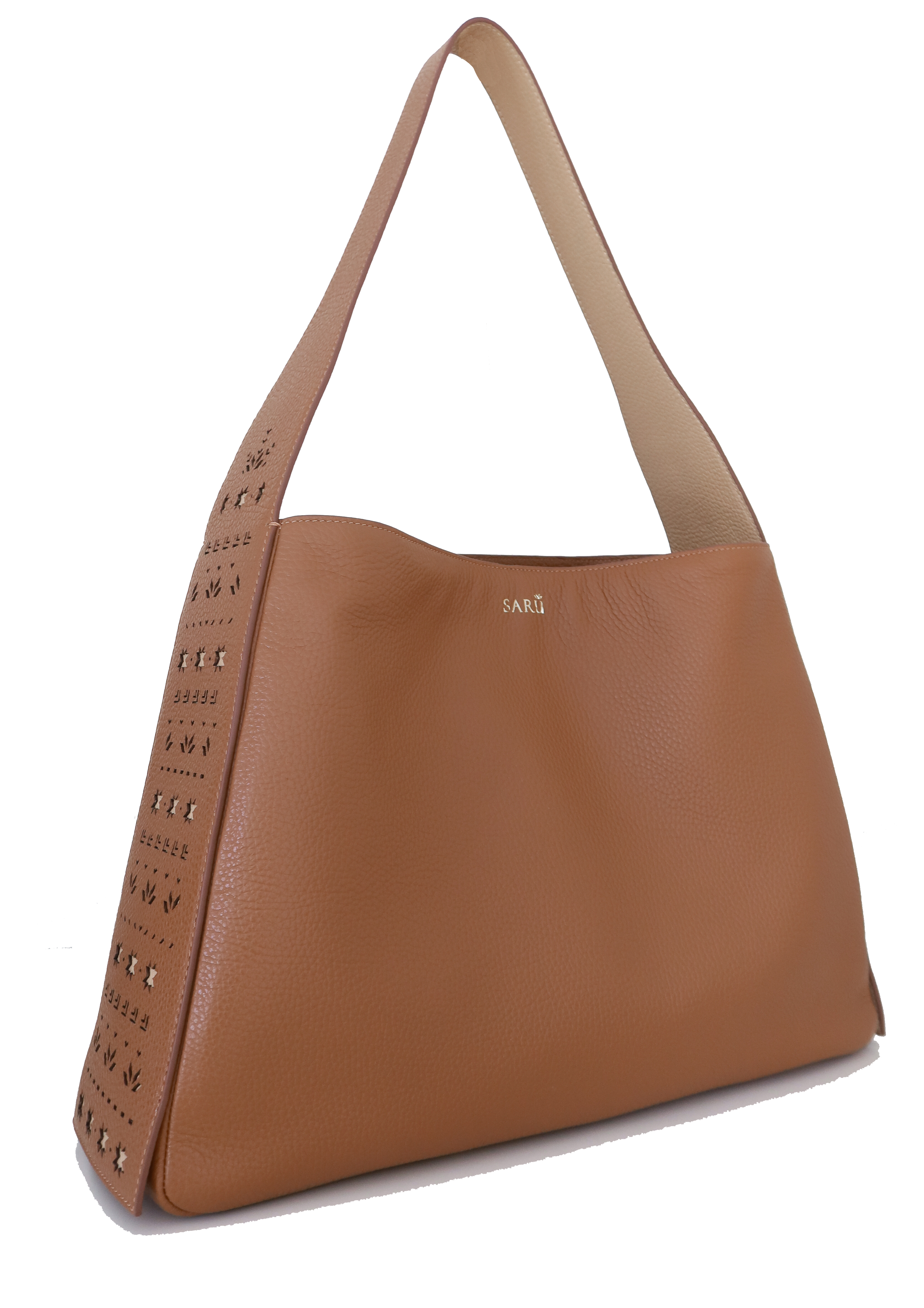 Saru Tote Bag in Honey Brown