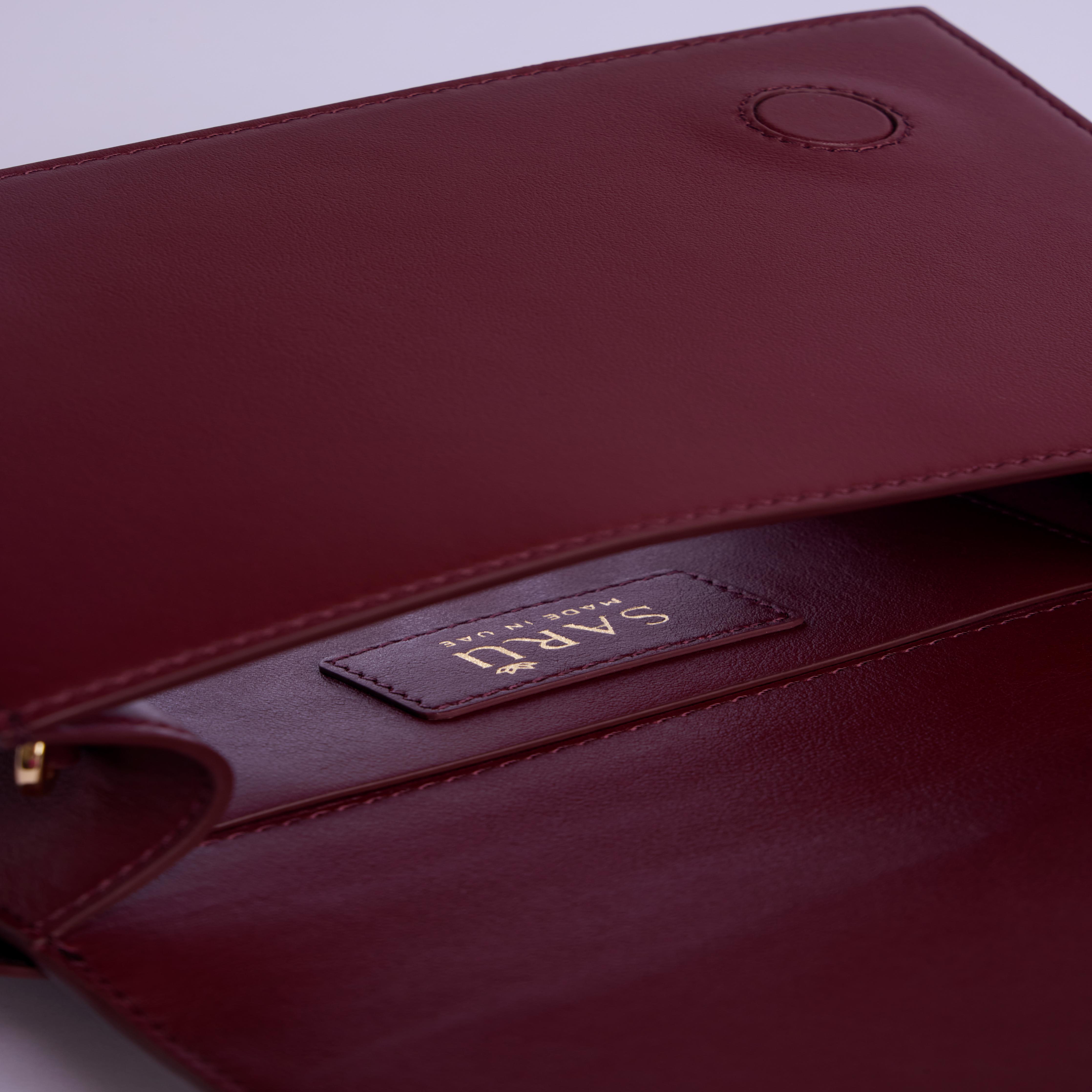 Saru Bag in Burgundy