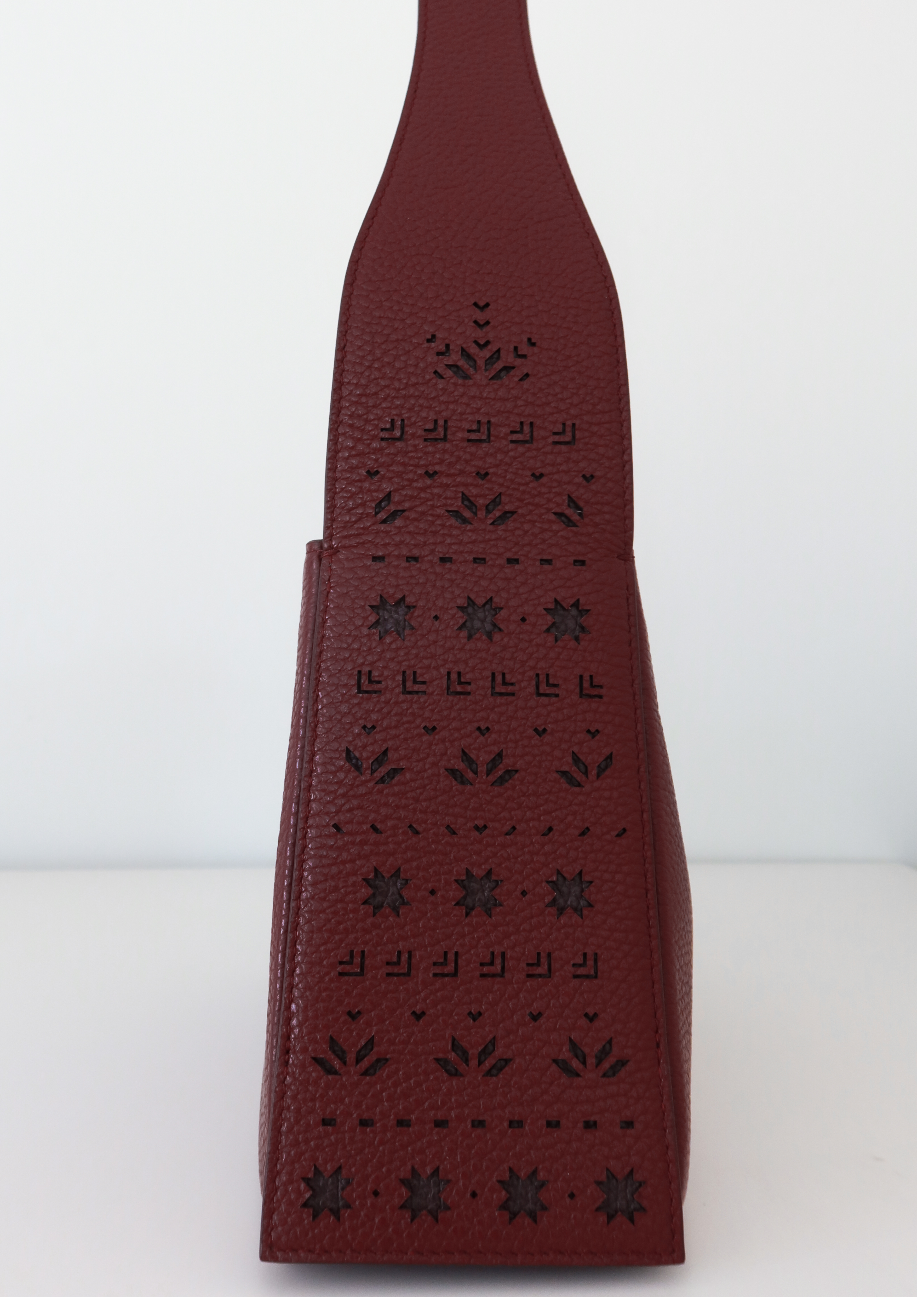 Saru Mini Tote in Burgundy