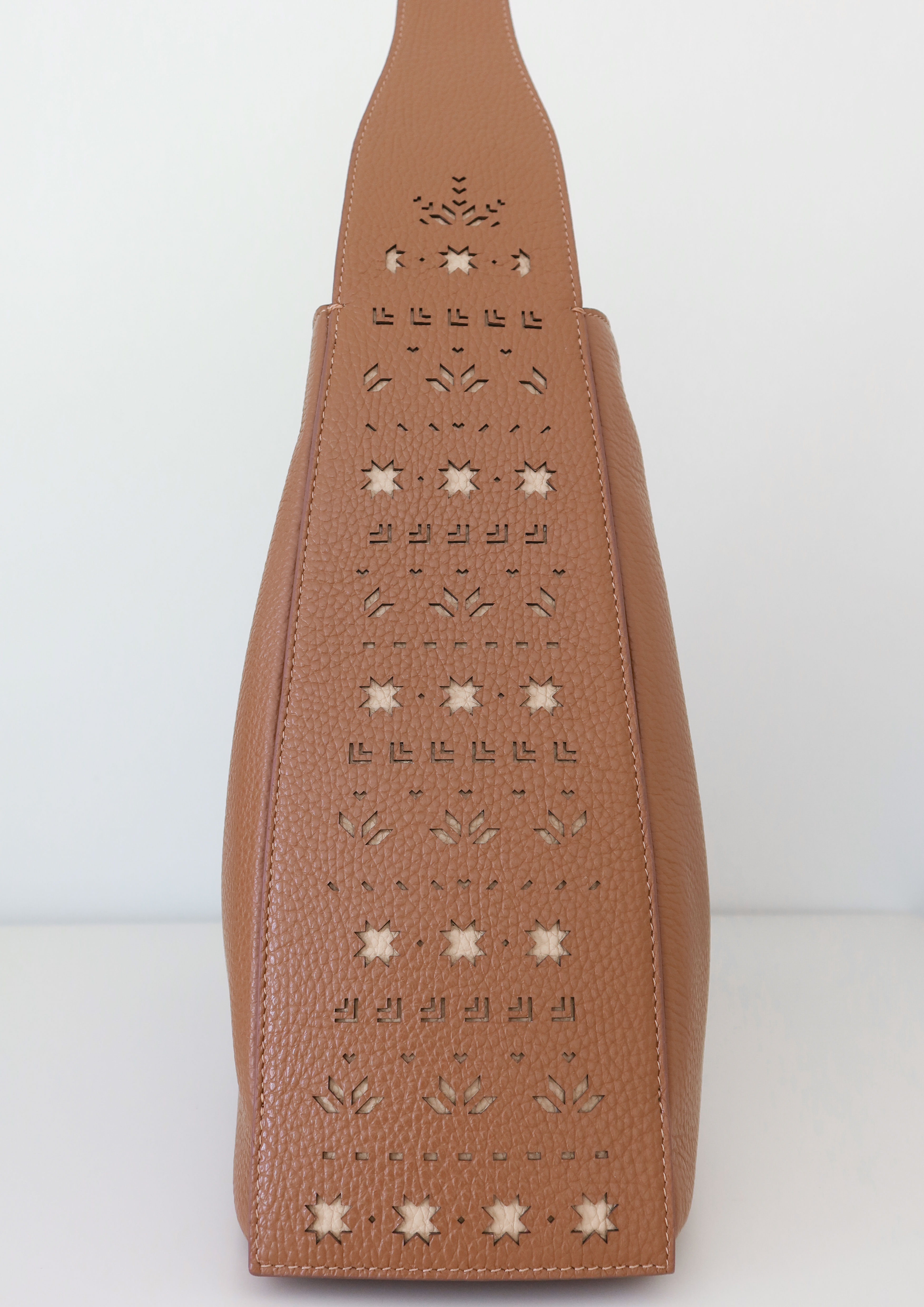 Saru Tote Bag in Honey Brown