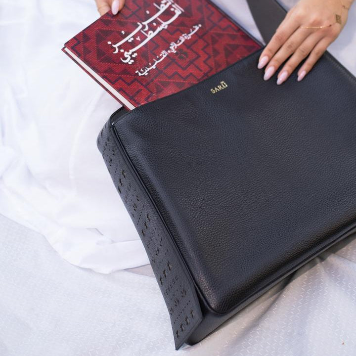 Saru Tote Bag in Black