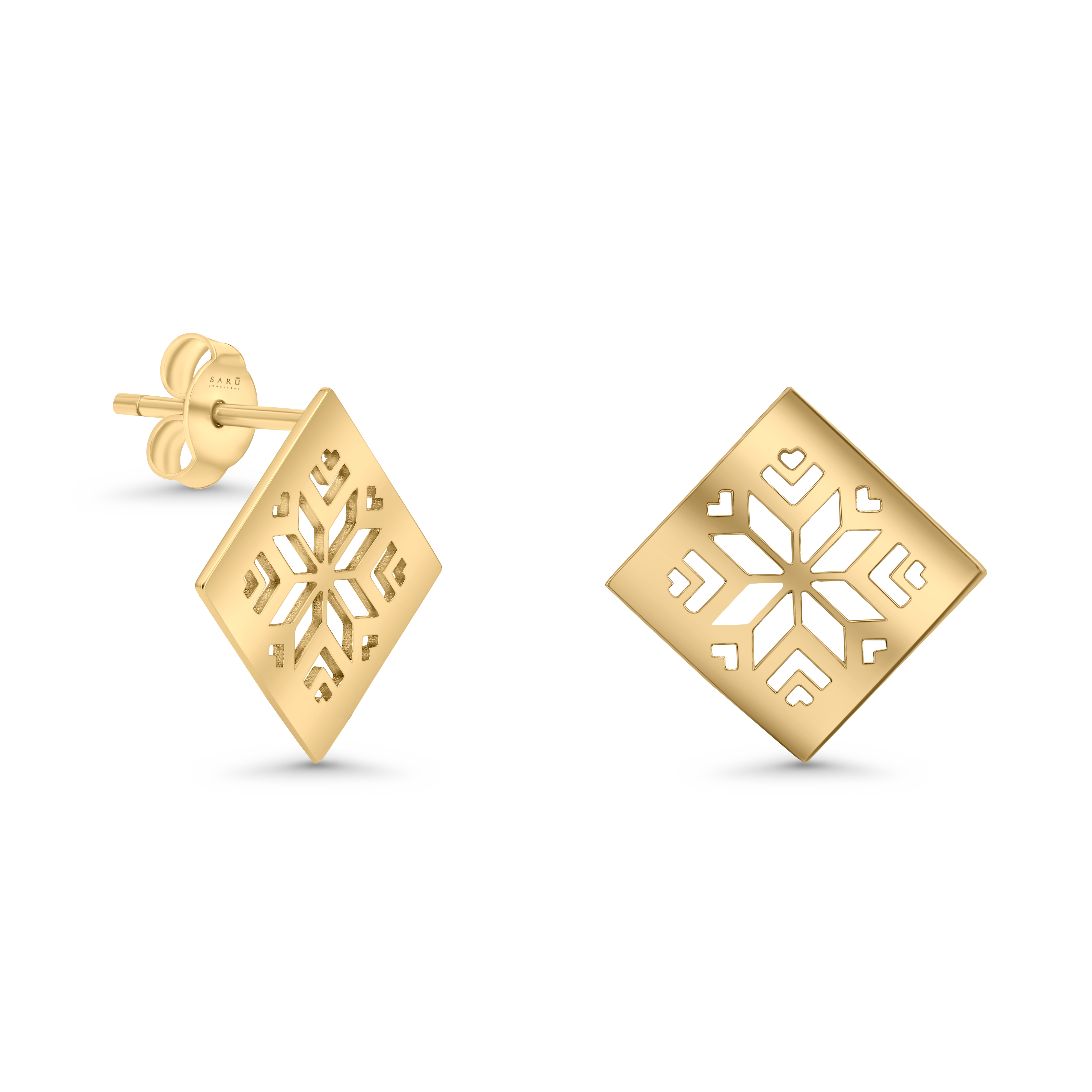 Saru Ruby Studs