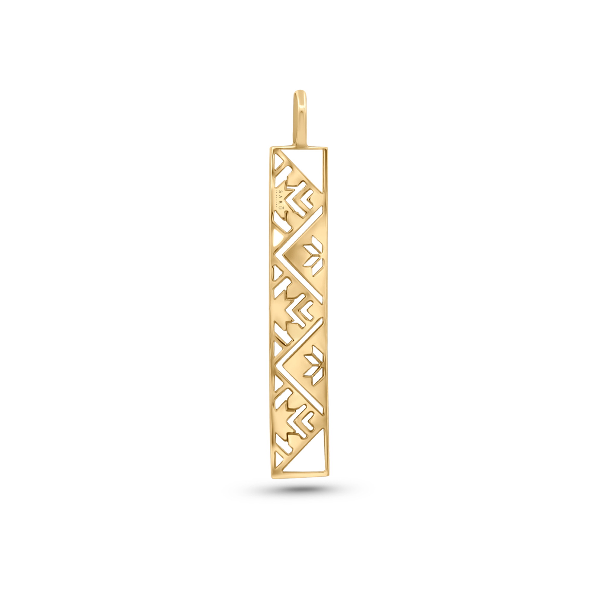 Tatreez pendant