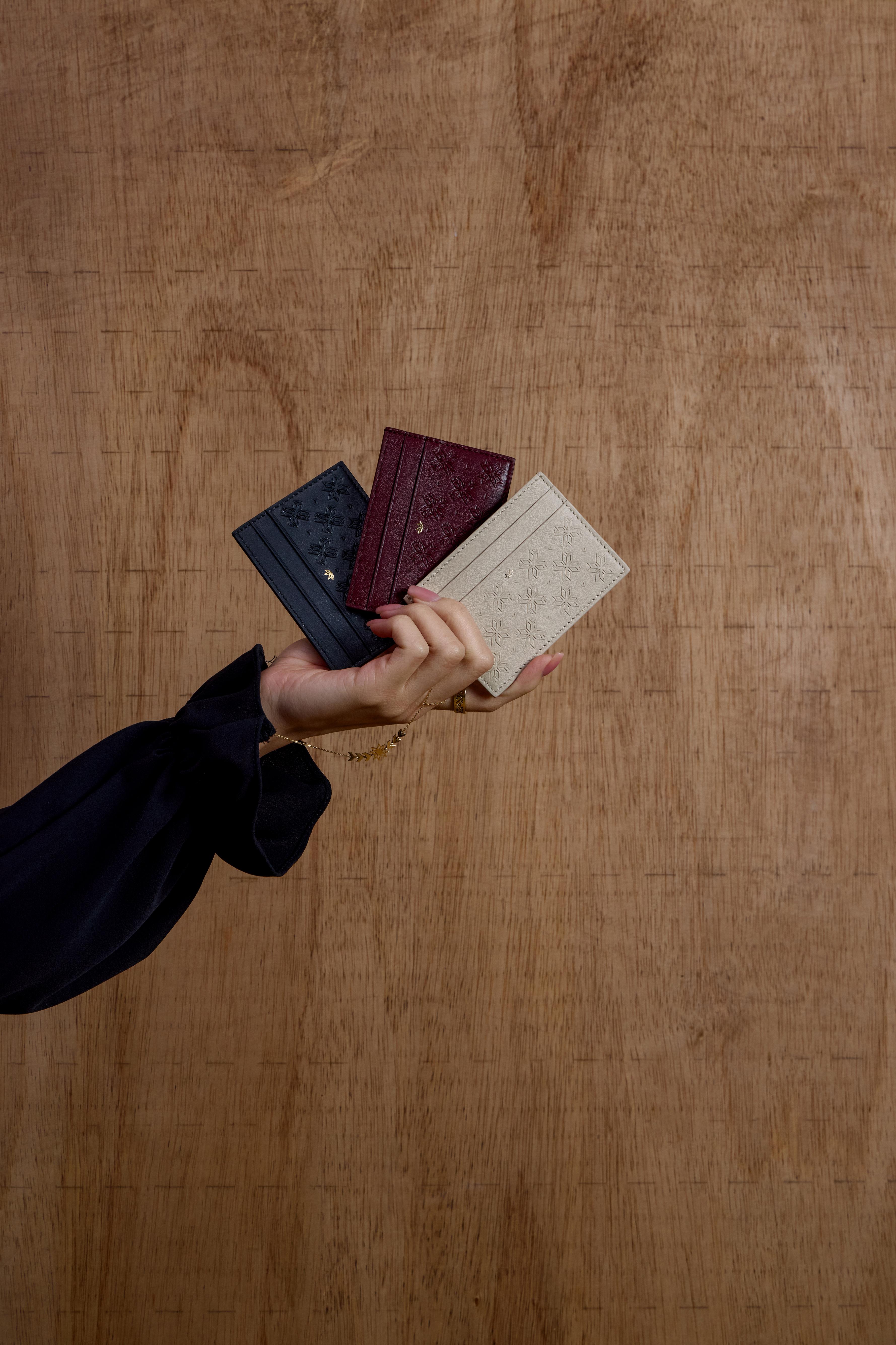 Saru Cardholder - Beige