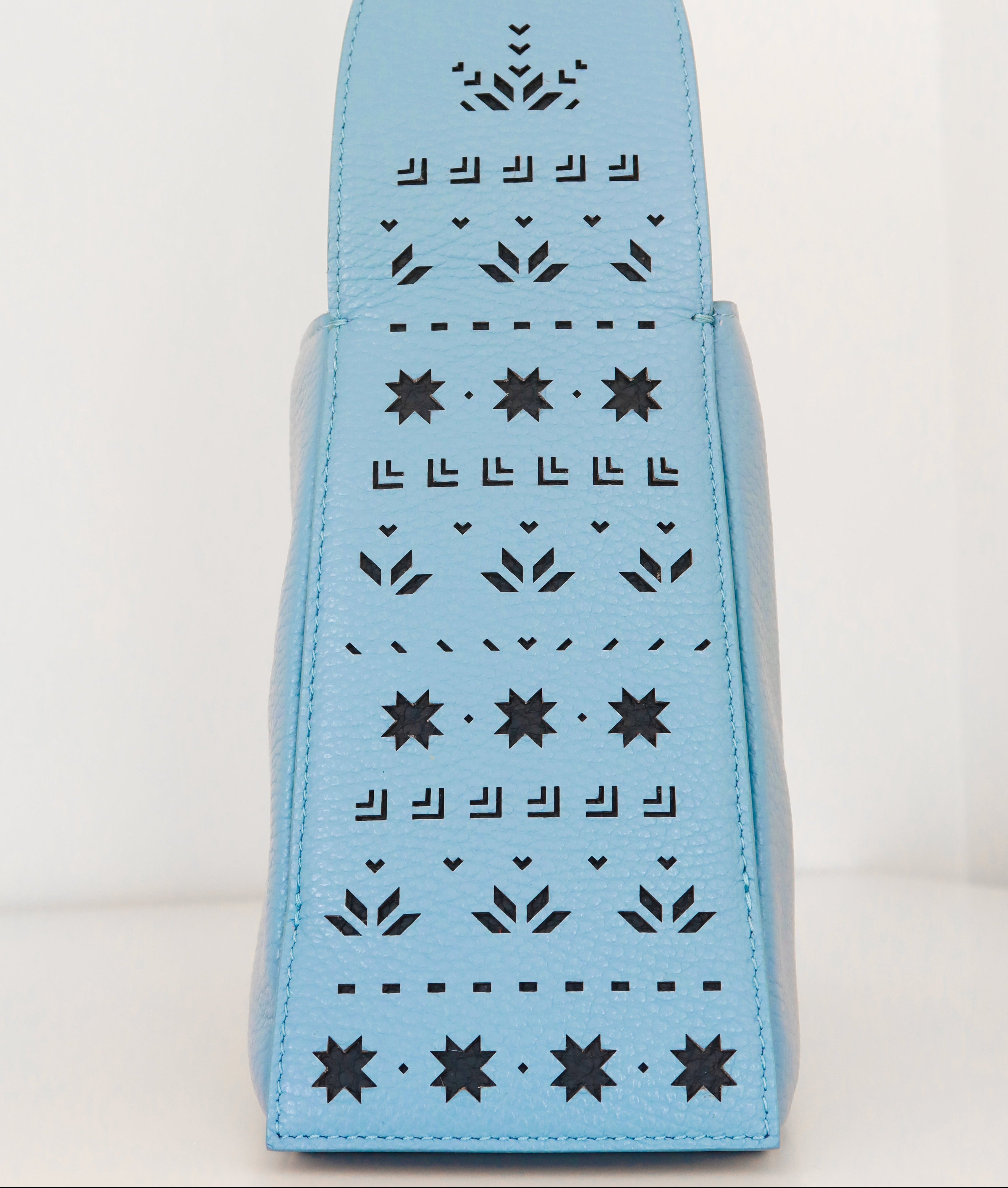 Saru Mini Tote in Light Blue