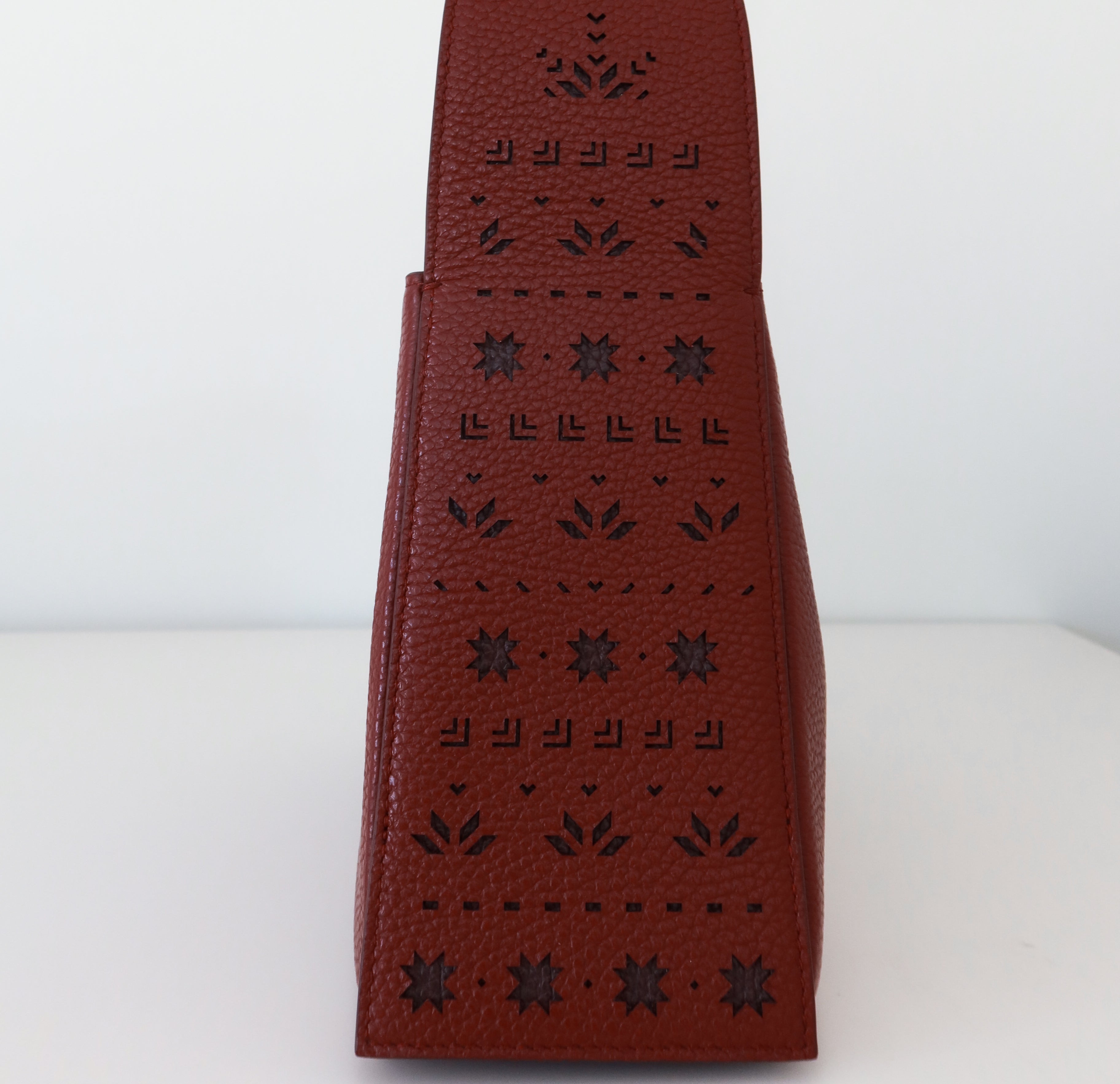 Saru Mini Tote in Burgundy