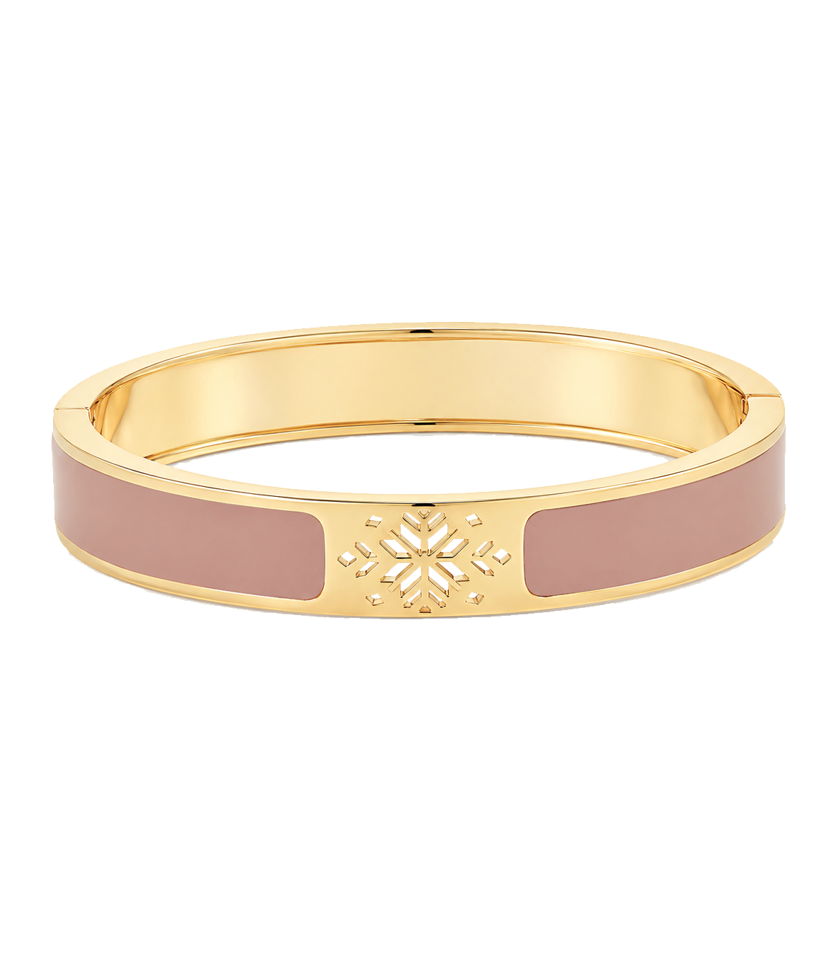 Saru Enamel bracelet - Rose Taupe