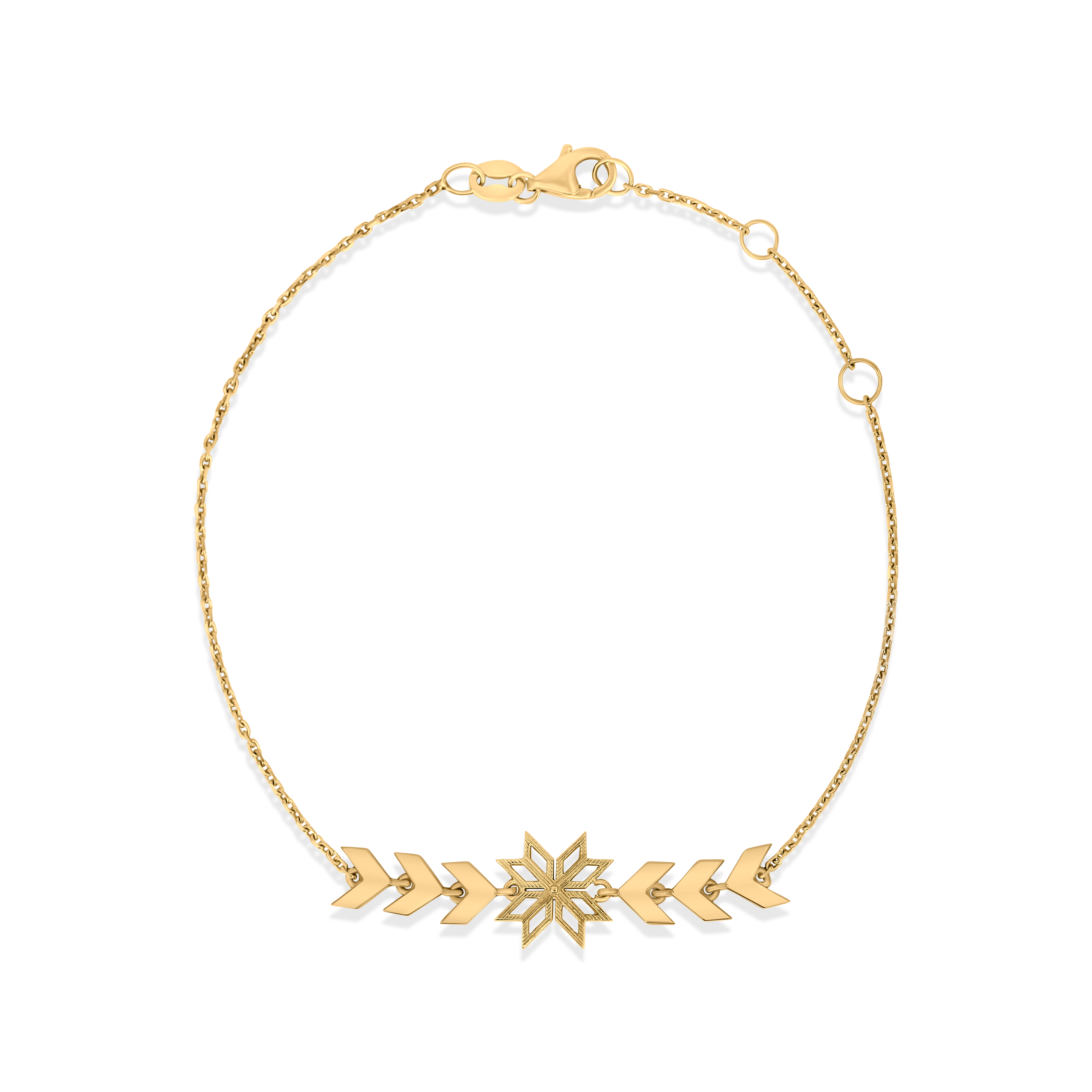 Thalj Bracelet in yellow gold