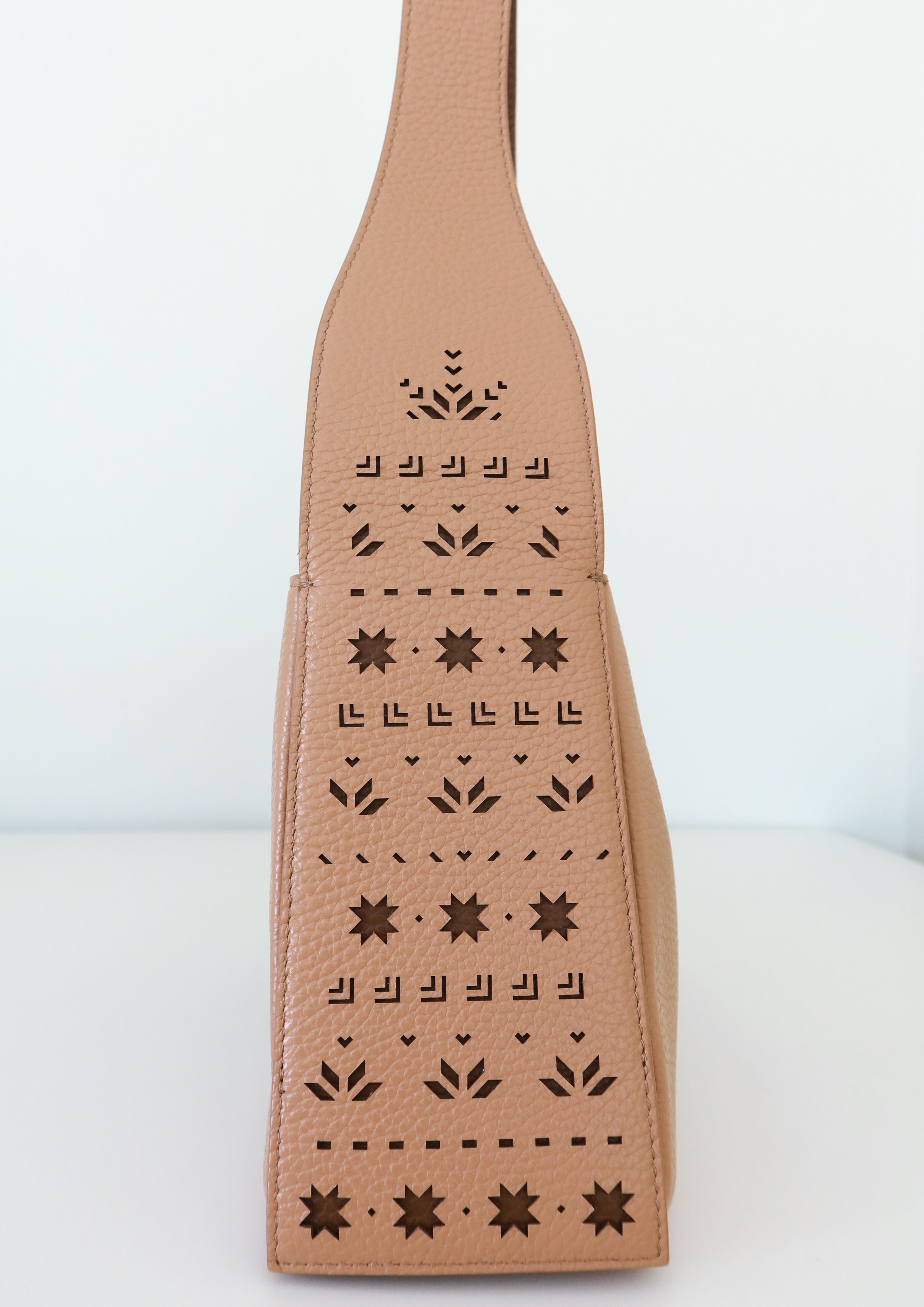 Saru Mini Tote in Camel