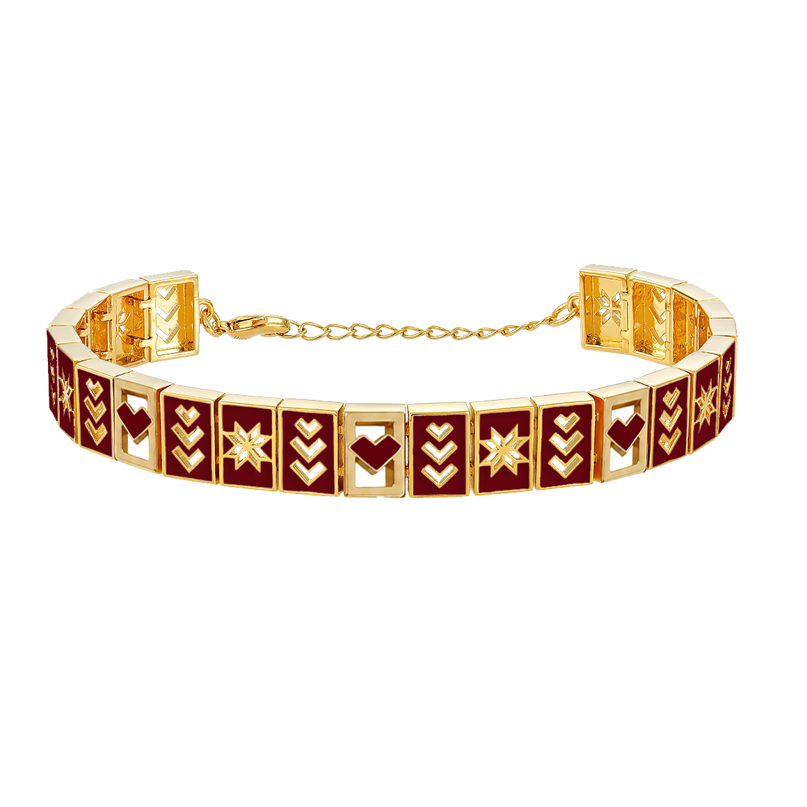 Saru Charm Bracelet - Cherry