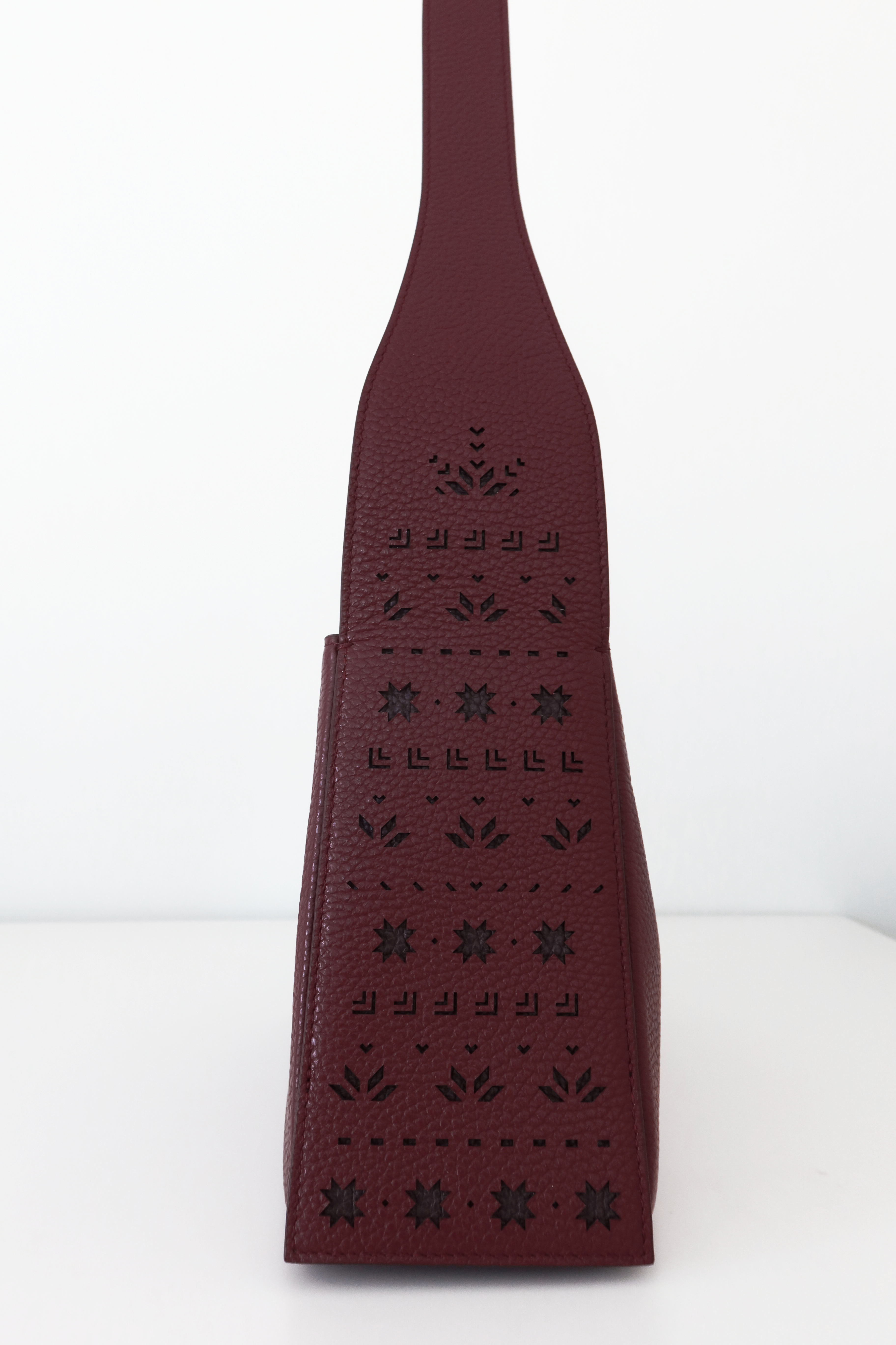 Saru Mini Tote in Burgundy